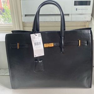 NWT Black Mango Handbag